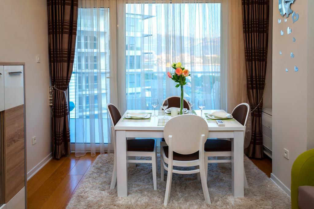 Luxury Apartment Anastasia Tre Canne Budva Rum bild