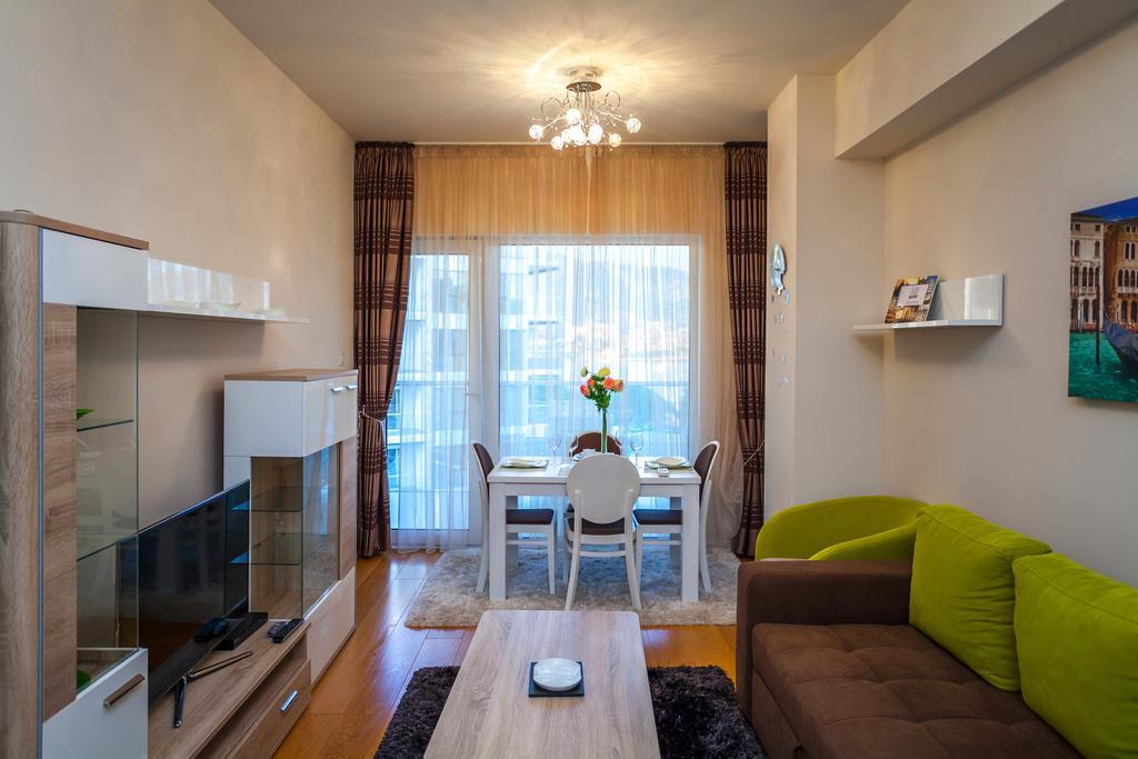 Luxury Apartment Anastasia Tre Canne Budva Rum bild