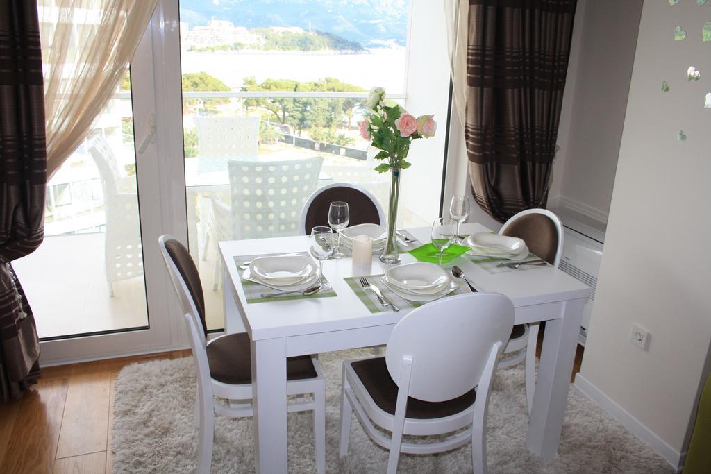 Luxury Apartment Anastasia Tre Canne Budva Rum bild